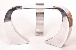 MANNER OF KARL SPRINGER - DESIGNER COFFEE TABLE