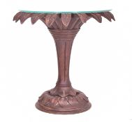 20TH CENTURY CONTINENTAL HOLLYWOOD REGENCY SUNFLOWER TABLE
