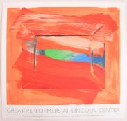 HOWARD HODGKIN - 2003 SERIGRAPH GREAT PERFORMERS POSTER
