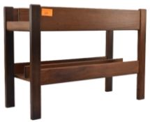 GUY ROGERS - MID 20TH CENTURY TEAK WOOD MAGAZINE RACK