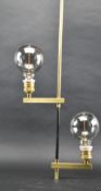 ITALIAN MID-CENTURY CIRCA 1960S GEOMETRIC TWIN ARM CEILING LIGHT
