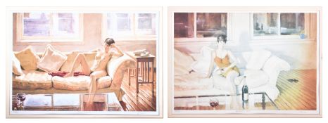 COMBES (20TH CENTURY) - TWO SIGNED LIMITED EDITION LITHOGRAPHS