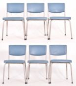 PEL FURNITURE - MATCHING SET OF SIX CAFE / DINING CHAIRS