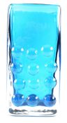 GEOFFREY BAXTER FOR WHITEFRIARS - 9670 MOBILE PHONE GLASS VASE IN KINGFISHER COLOURWAY