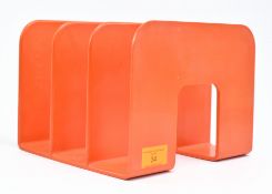SVEN ERIK JUHLIN FOR GUSTAVSBERG, SWEDEN - 1970S PLASTIC LP RACK HOLDER