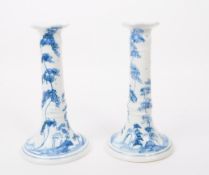 DEBORAH SEARS - ISIS ART POTTERY - LATE 20TH CENTURY CANDLESTICKS