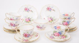 AYNSLEY - 20TH CENTURY CHINA PART TEA SERVICE