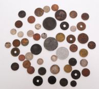 COLLECTION OF 18TH CENTURY & LATER BRITISH COINS