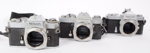 NIKON - THREE MID CENTURY 35MM SLR CAMERAS