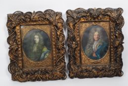 PAIR OF 20TH CENTURY GILDED REGENCY REVIVAL FRAMES