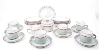 DENBY - ROMANCE PATTERN - TWO TONE DINNER SERVICE