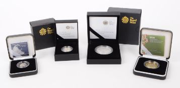 ROYAL MINT - COLLECTION OF SILVER PROOF COINS