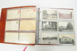 EARLY 20TH CENTURY COUNTRY HOUSE POSTCARD COLLECTION