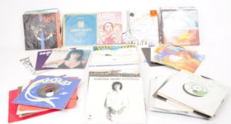 COLLECTION OF VINTAGE LATE 20TH CENTURY ROCK AND MOTOWN VINYL 45'S SINGLES