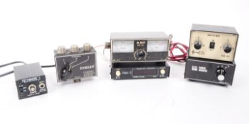 COLLECTION OF VINTAGE POWER METERS AND UNITS