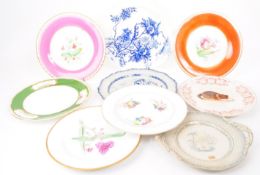 COLLECTION OF VINTAGE 19TH / 20TH CENTURY CHINA AND POTTERY PLATES