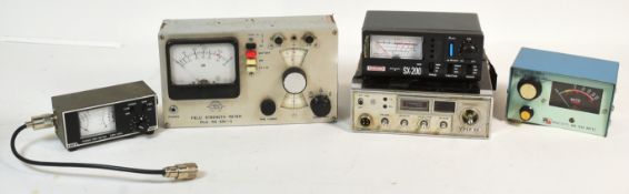 COLLECTION OF FIVE VINTAGE POWER METERS