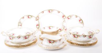 ROYAL ALBERT - CELEBRATION - LATE 20TH CENTURY CHINA PART DINNER SERVICE