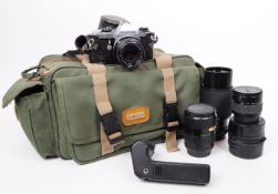 PENTAX - VINTAGE ME SUPER 35MM SLR & LENSES