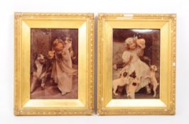 AFTER ARTHUR JOHN ELSLEY - TWO EARLY 20TH CENTURY CRYSTOLEUM PRINTS