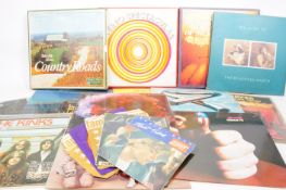 LARGE COLLECTION OF LATE 20TH CENTURY ROCK LP VINYL RECORDS