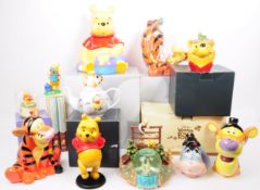 COLLECTION OF CONTEMPORARY WINNIE THE POOH COLLECTABLE PIECES