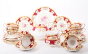 ROYAL ALBERT - LADY HAMILTON - BONE CHINA TEA SERVICE