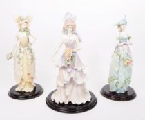 LEONARDO COLLECTION - THREE RESIN FAIRY FIGURES