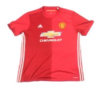 MANCHESTER UNITED - OFFICIAL MAN UTD 2016-17 HOME KIT SHIRT