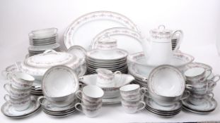 NORITAKE - GLENWOOD - LATE 20TH CENTURY CHINA TEA AND DINNER SERVICE