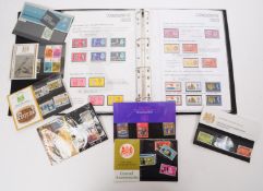 COLLECTION OF PRESENTED PRE-DECIMAL COMMEMORATIVE STAMPS