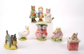 BESWICK - COLLECTION OF EIGHT LATE 20TH CENTURY BEATRIX POTTER FIGURES
