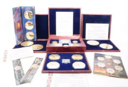 COLLECTION OF COMMEMORATIVE PROOF COINS