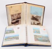 COLLECTION OF 20TH CENTURY LETTER CARDS OF LOCAL BRITISH INTEREST