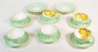 PARAGON - VINTAGE 1930S ART DECO FINE BONE CHINA TEA SERVICE