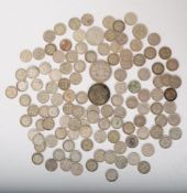 COLLECTION OF PRE 1947 SILVER COINS