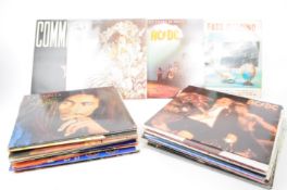 COLLECTION OF 1970S AND 1980S CLASSIC ROCK LP VINYL RECORDS
