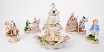 COLLECTION OF VINTAGE 20TH CENTURY PORCELAIN FIGURES