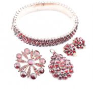 COLLECTION OF BOHEMIAN GARNET JEWELLERY