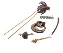 ASSORTED COLLECTION OF ANTIQUE JEWELLERY