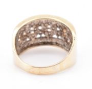 HALLMARKED 9CT GOLD & DIAMOND RING