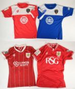 BRISTOL CITY FC - WOMENS - X4 FOOTBALL SHIRTS