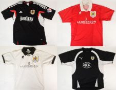 BRISTOL CITY FC - COLLECTION OF BRISTOL CITY FOOBALL SHIRTS