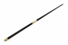 CASED GEORGE VI SILVER MOUNTED CONDUCTOR'S BATON 1939