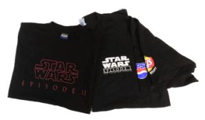STAR WARS - PREQUEL FILMS - ORIGINAL PROMOTIONAL T-SHIRTS