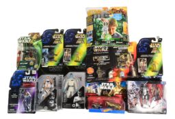 STAR WARS - COLLECTION OF BOXED / CARDED ACTION FIGURES