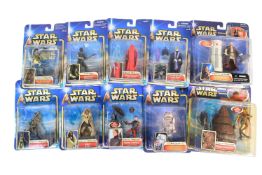 STAR WARS - ATTACK OF THE CLONES - HASBRO CARDED ACTION FIGURES