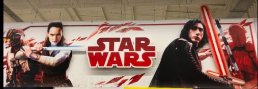 STAR WARS - THE LAST JEDI (2017) - LARGE CINEMA STANDEE SIGN