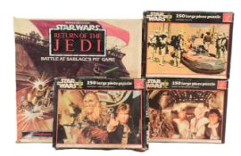 STAR WARS - COLLECTION OF ASSORTED VINTAGE GAMES / KITS