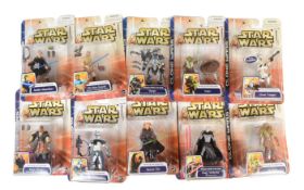 STAR WARS - CLONE WARS - ARMY OF THE REPUBLIC CARDED ACTION FIGURES